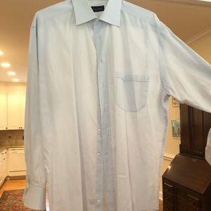Men’s blue dress shirt